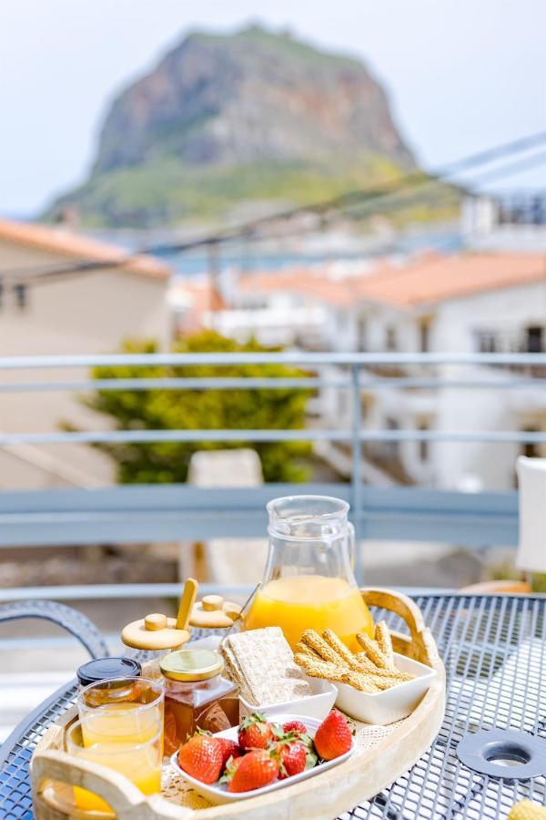 Monemvasia Modern Flat With Panoramic Sea View Extérieur photo