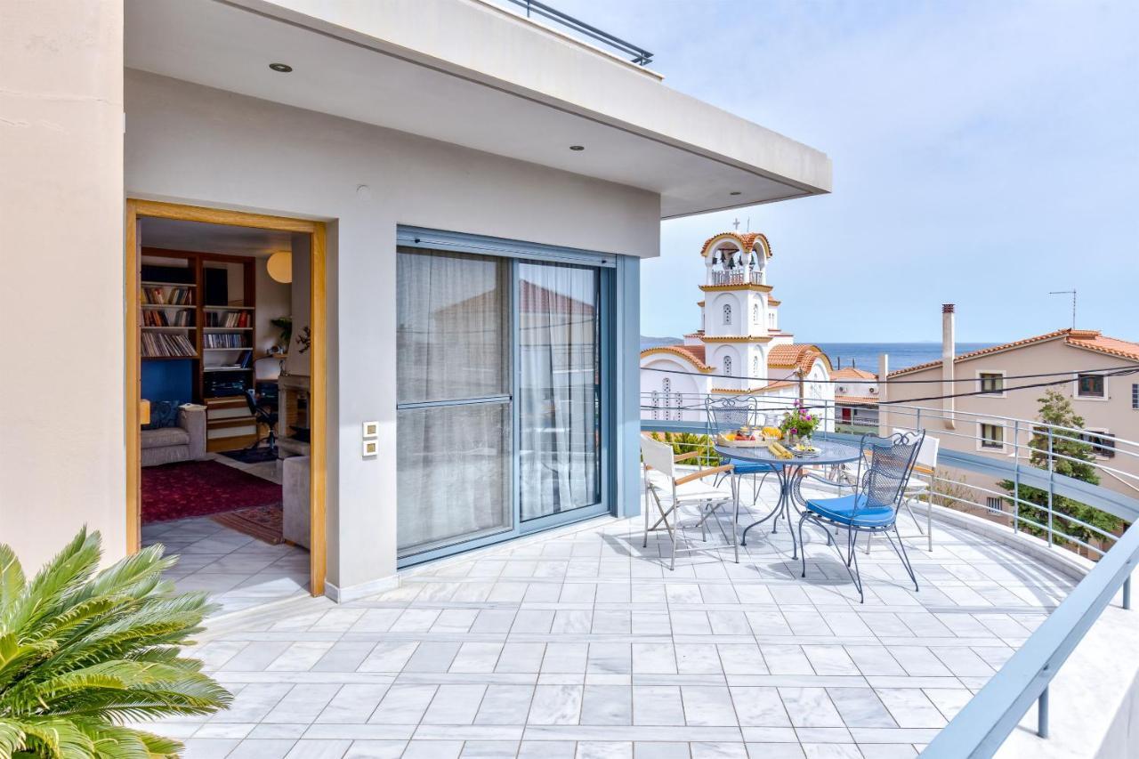 Monemvasia Modern Flat With Panoramic Sea View Extérieur photo