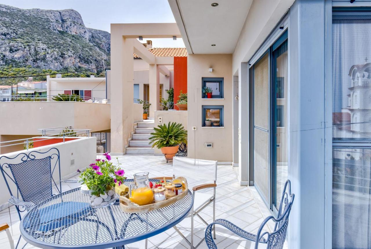 Monemvasia Modern Flat With Panoramic Sea View Extérieur photo